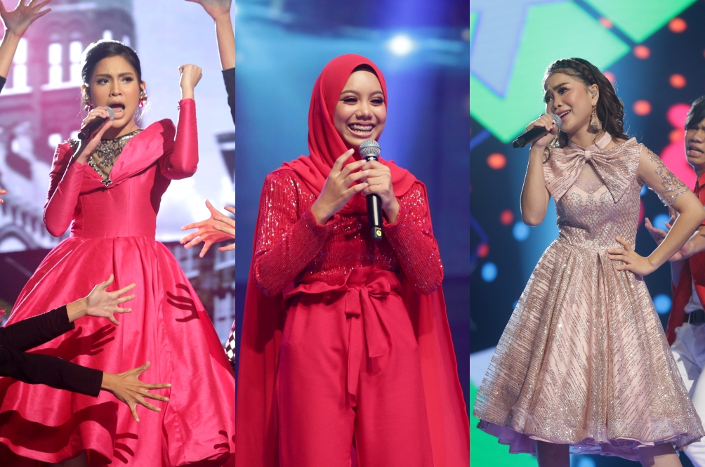 Astro Comms Sissy Iman, Sarah Suhairi dan Wany Kayrie antara peserta yang mendapat perhatian penonton.